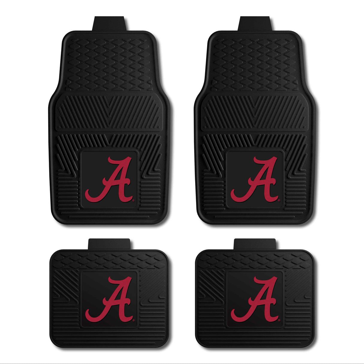 University of Alabama 4-pc Vinyl Car Mat Set