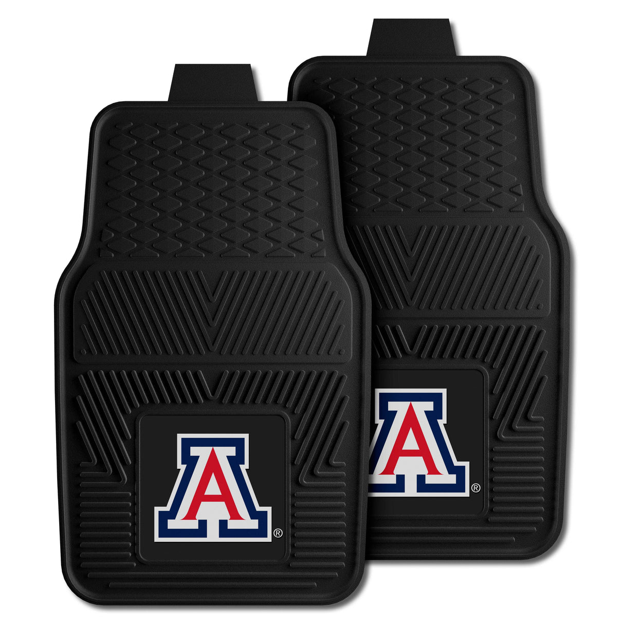 NCAA - 2pc Vinyl Car Mat Set