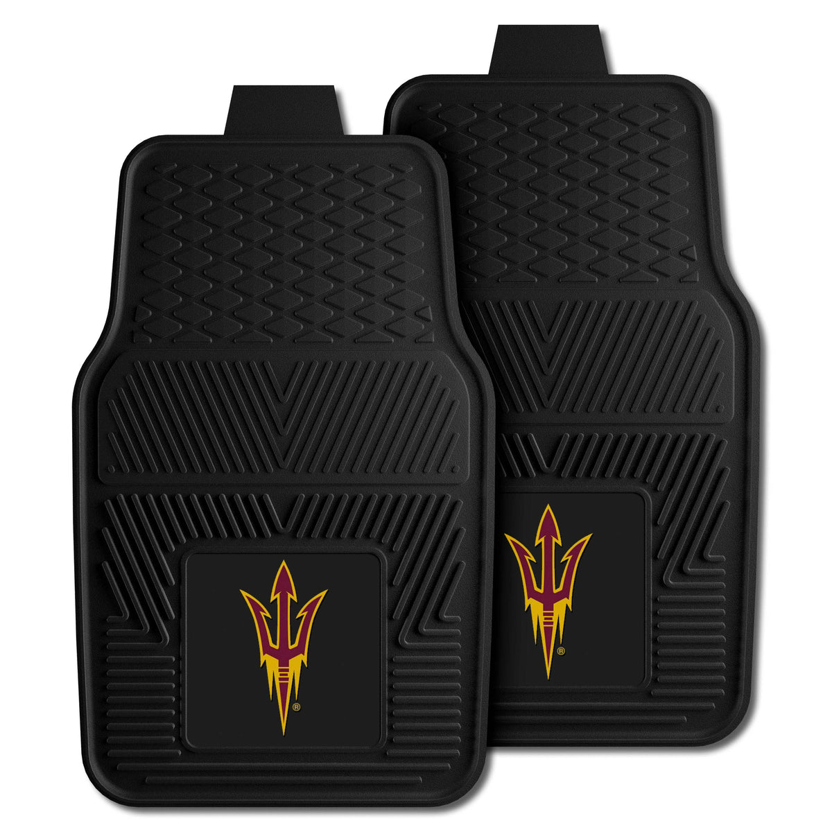 Arizona State University 2-pc Vinyl Car Mat Set