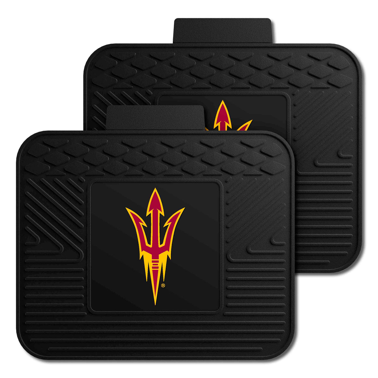 NCAA - 2pc Car Utility Mat Set 14x17
