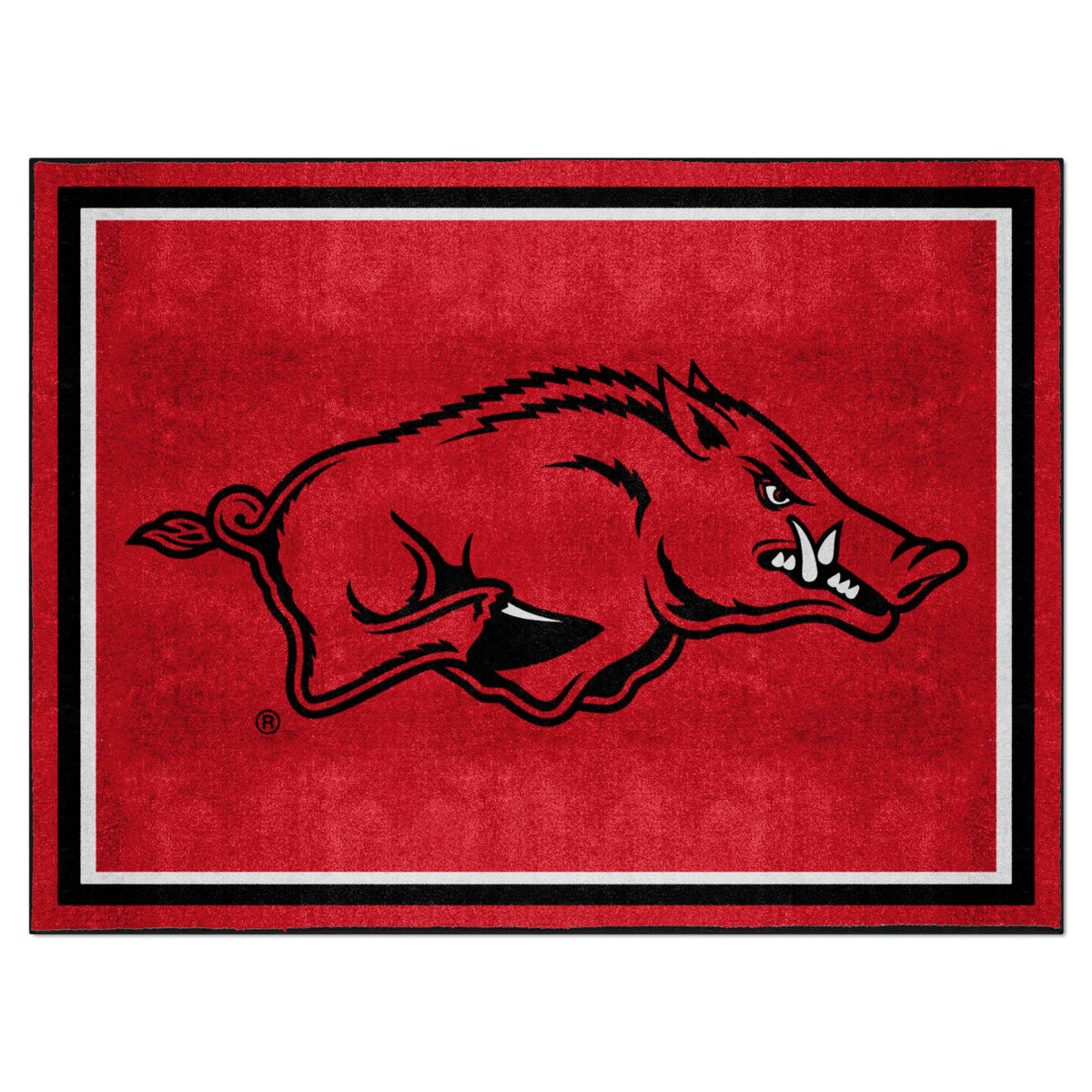 University of Arkansas 8x10 Rug