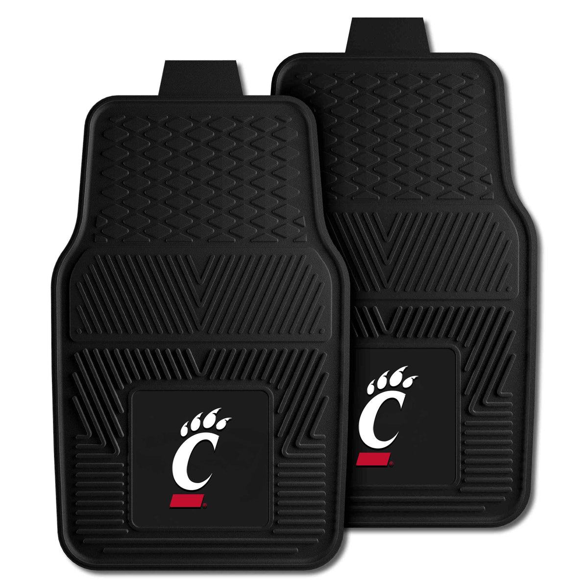 University of Cincinnati 2-pc Vinyl Car Mat Set