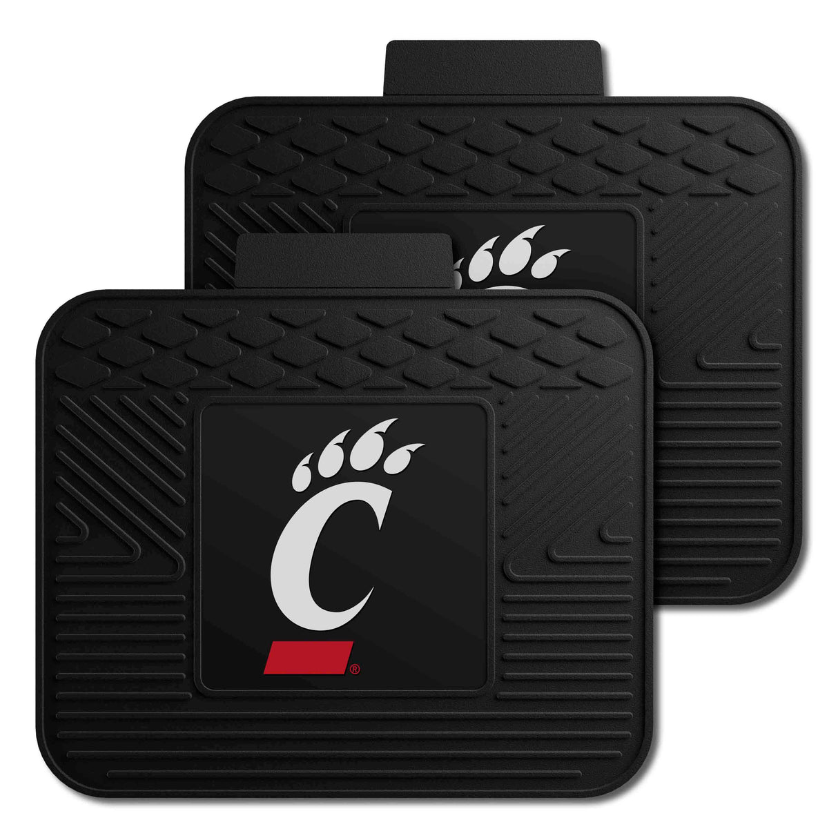 NCAA - 2pc Car Utility Mat Set 14x17