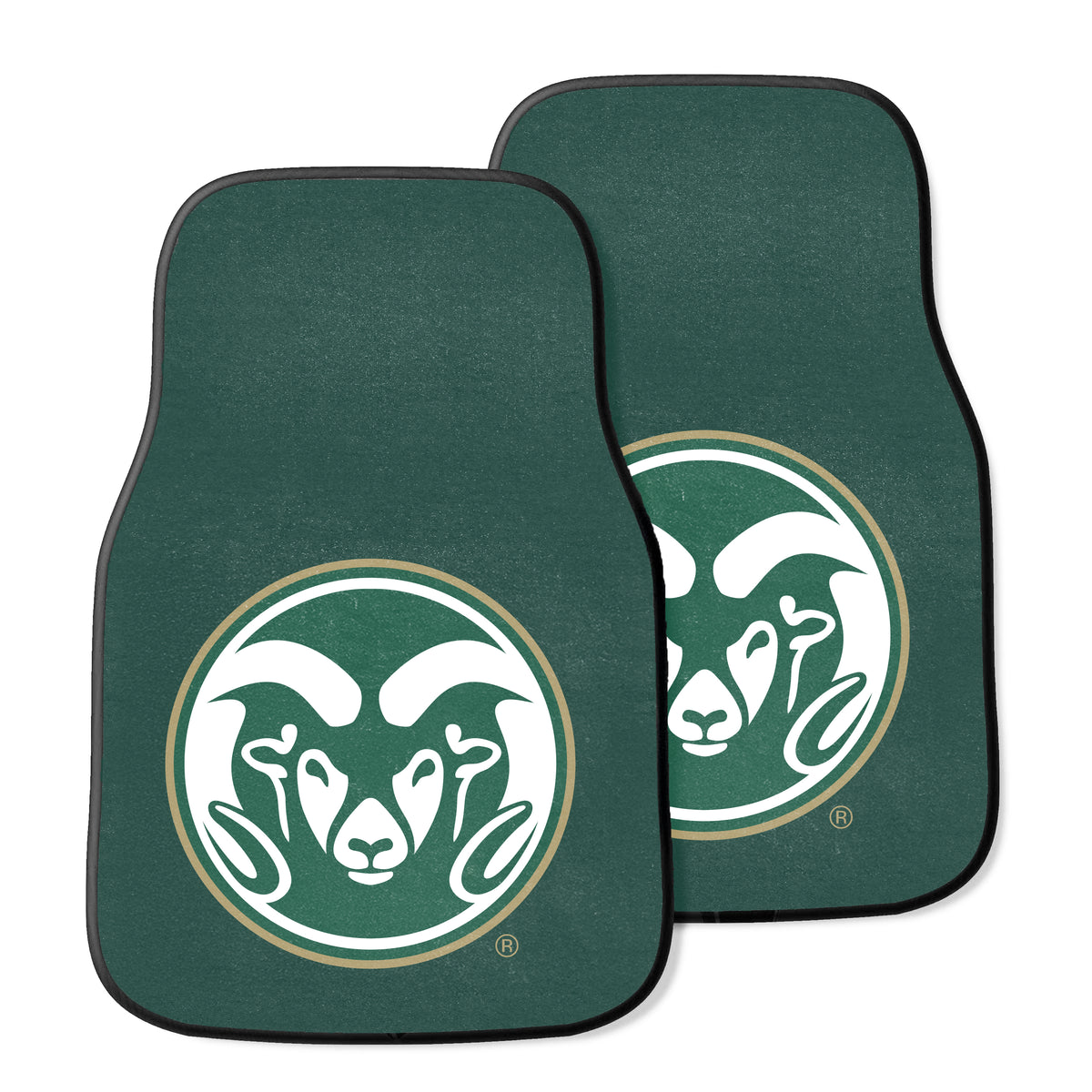 Colorado State University 2-pc Carpet Car Mat Set