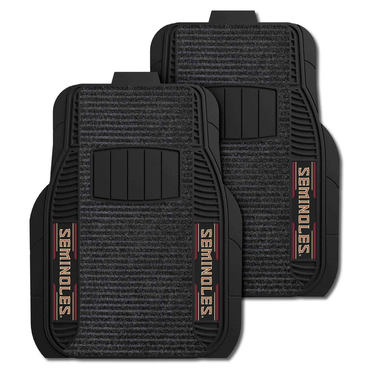 NCAA - 2pc Deluxe Car Mat Set