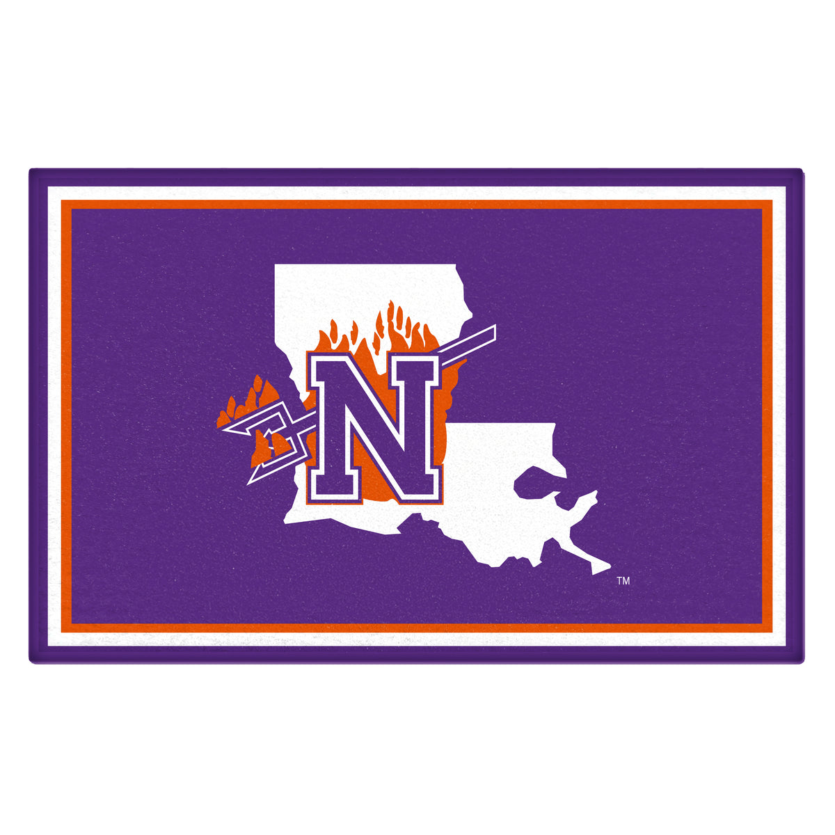 Northwestern State 4x6 Rug