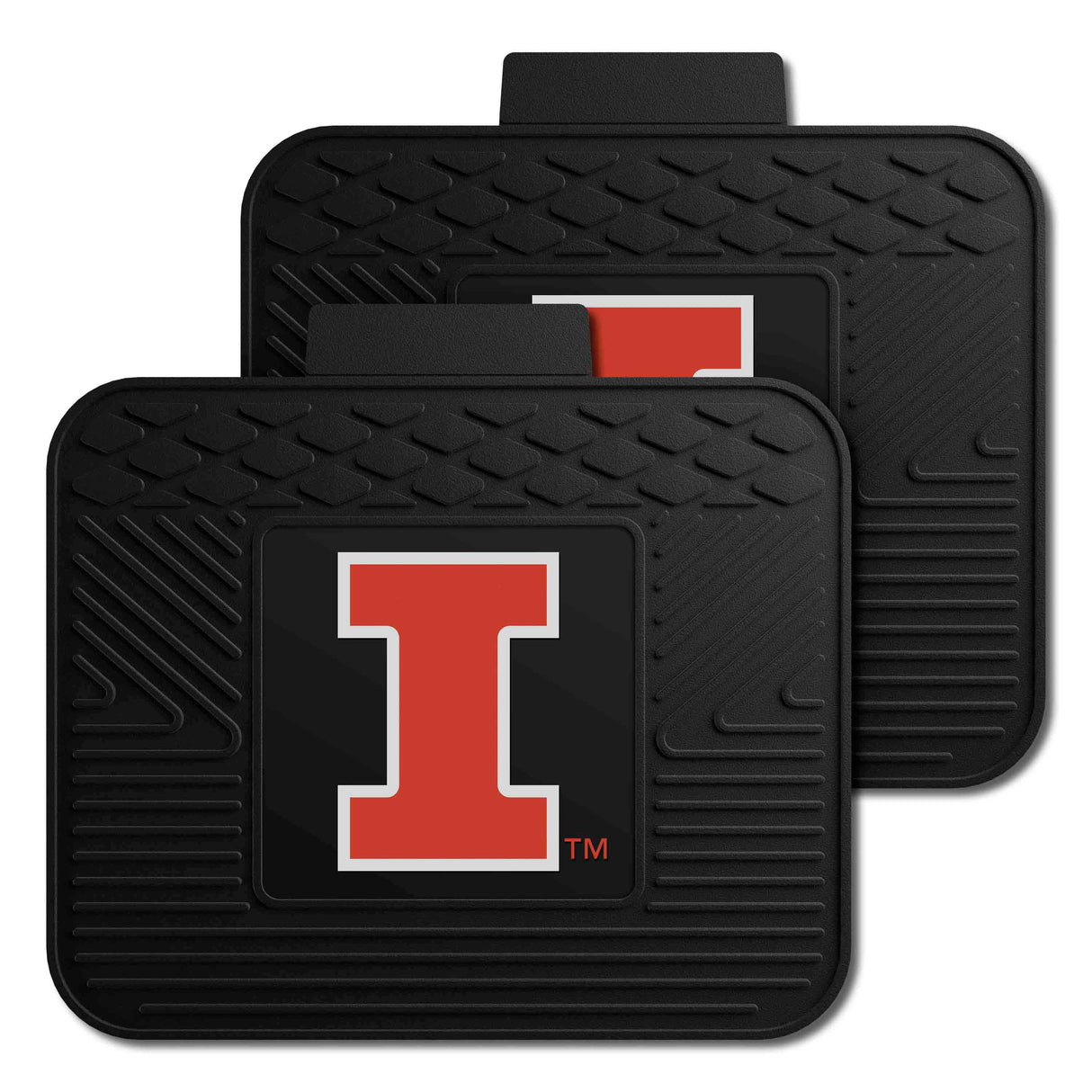 NCAA - 2pc Car Utility Mat Set 14x17