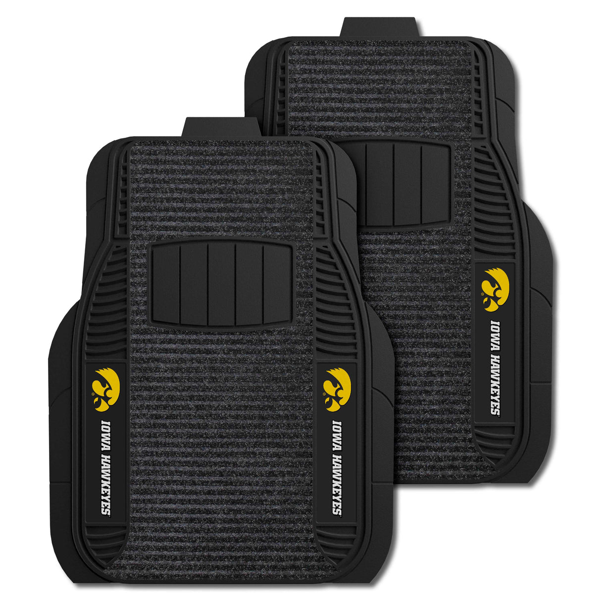 NCAA - 2pc Deluxe Car Mat Set