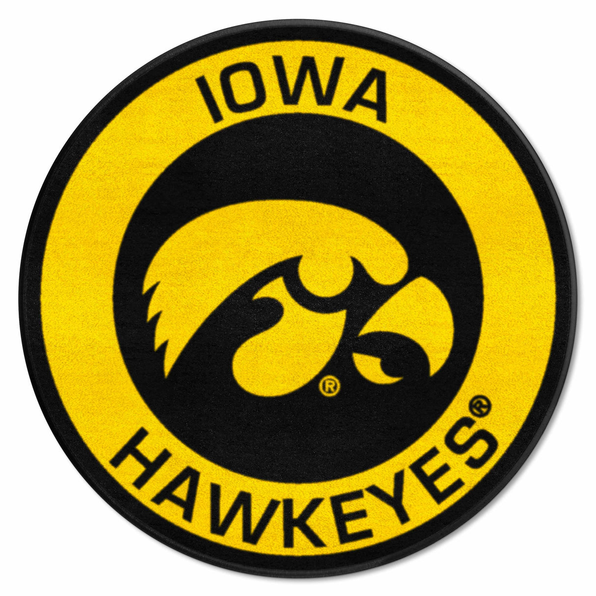 University of Iowa Roundel Mat