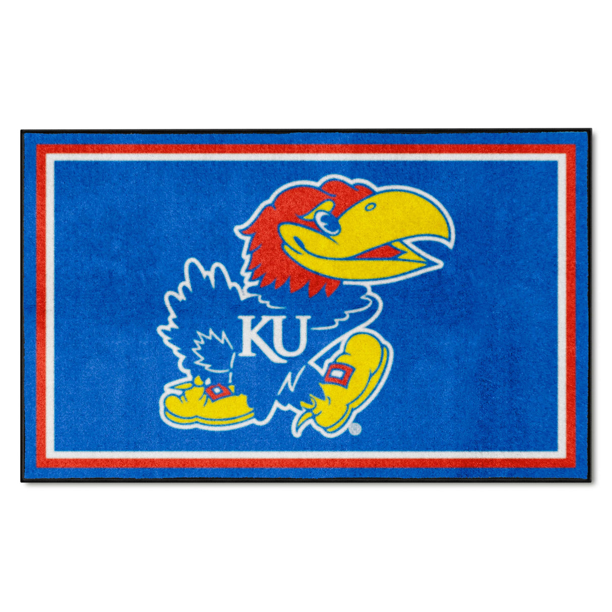 University of Kansas 4x6 Rug