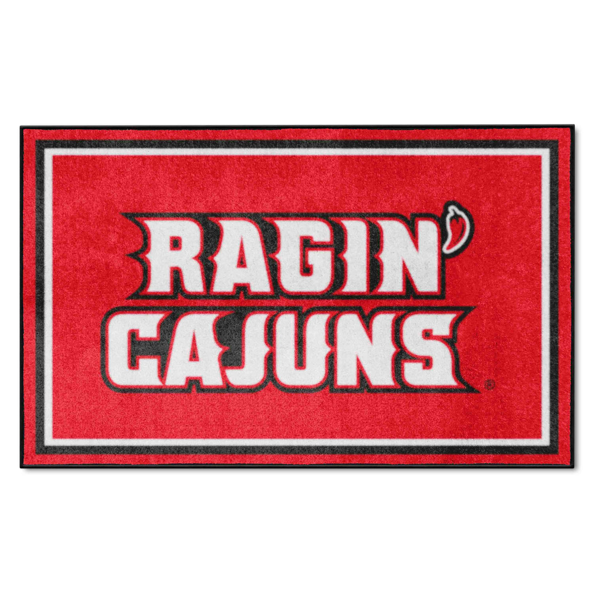 Louisiana-Lafayette 4x6 Rug