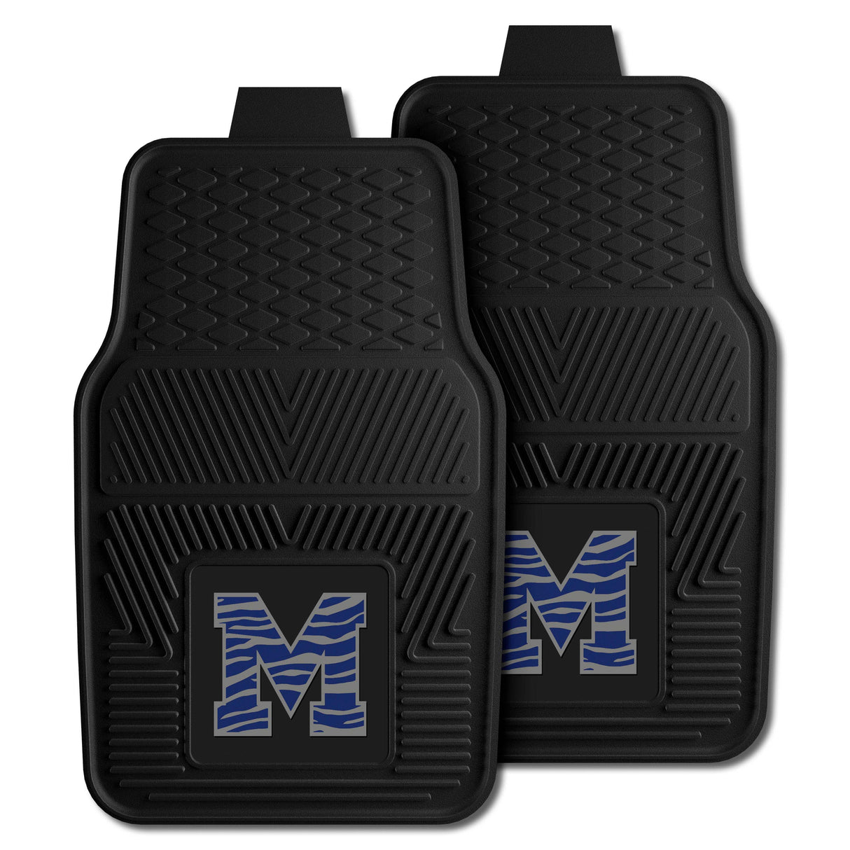 NCAA - 2pc Vinyl Car Mat Set