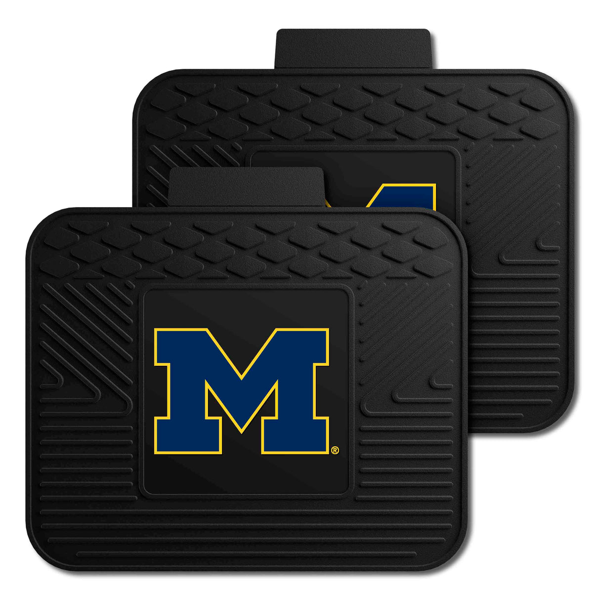 NCAA - 2pc Car Utility Mat Set 14x17