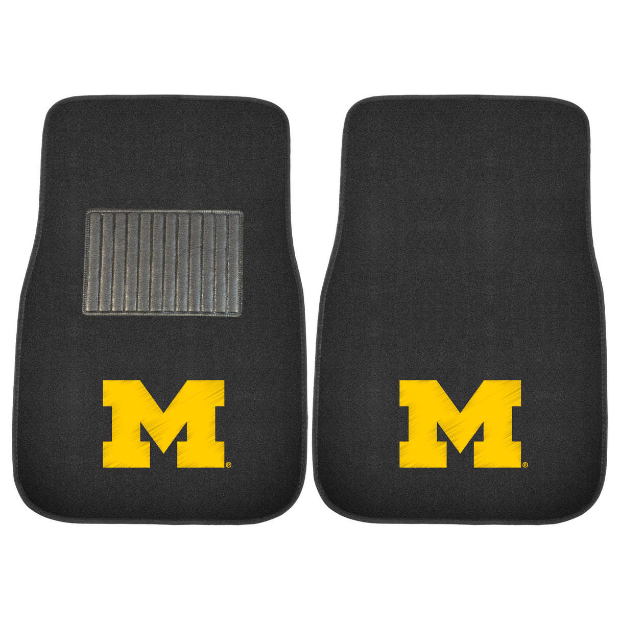 NCAA - 2pc Embroidered Car Mat Set