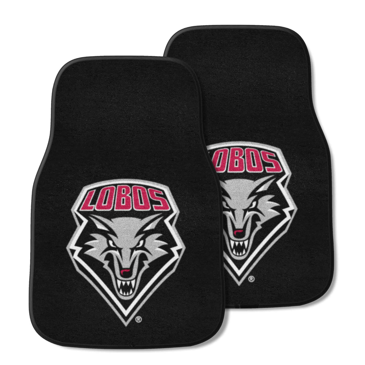 University of New Mexico 2-pc Carpet Car Mat Set