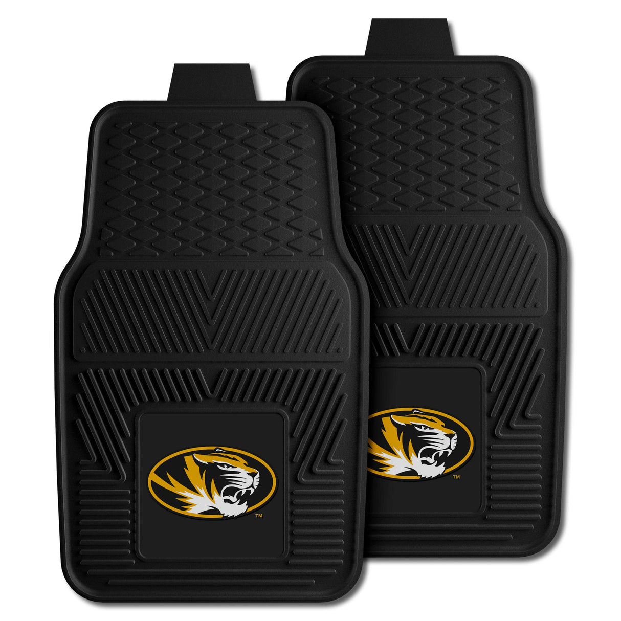 NCAA - 2pc Vinyl Car Mat Set