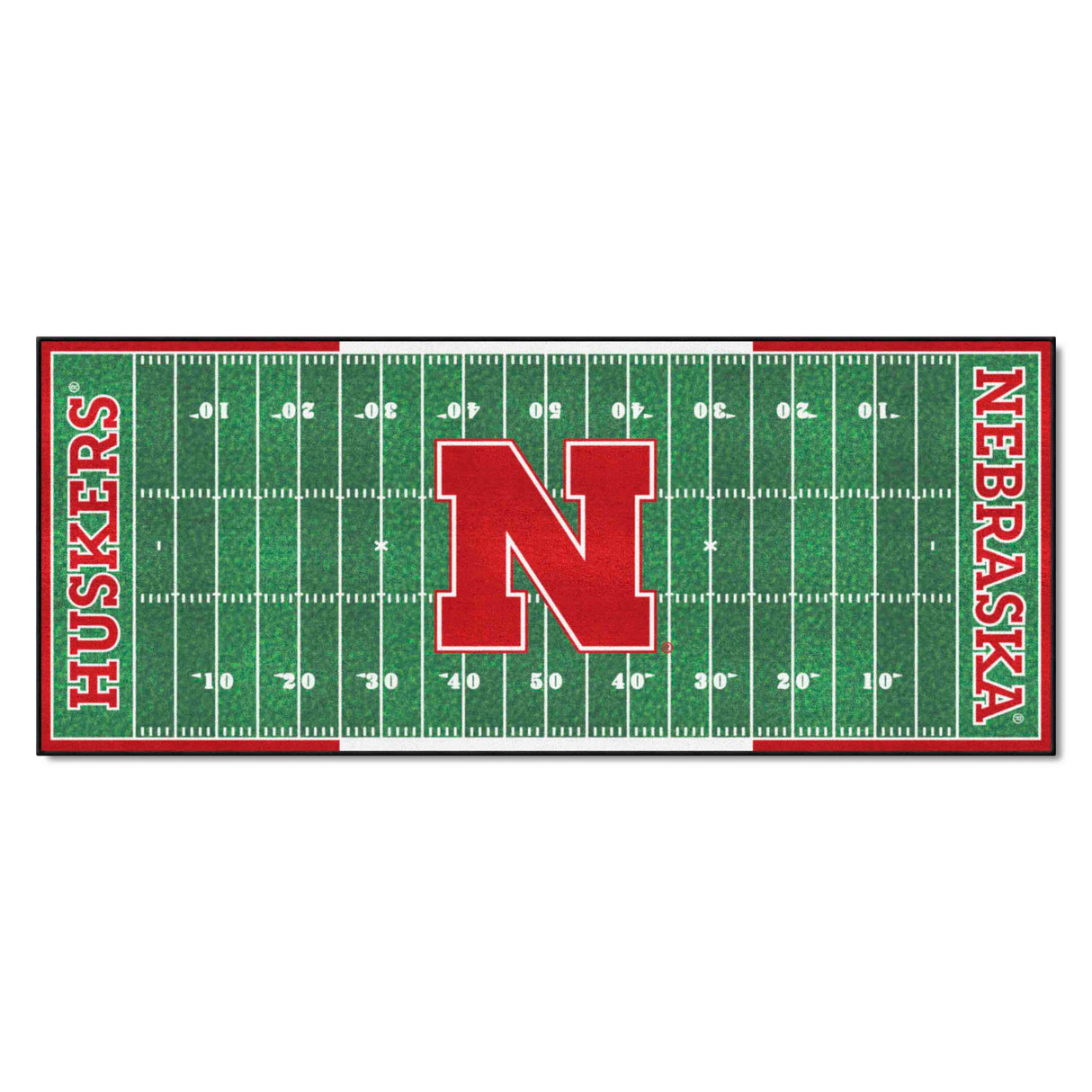 University of Nebraska Football Field Runner