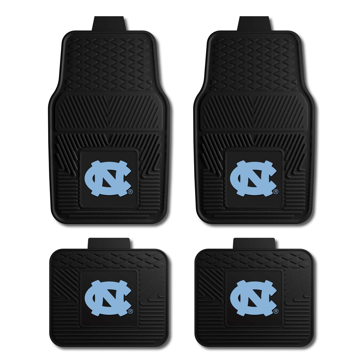 UNC Chapel Hill 4-pc Vinyl Car Mat Set