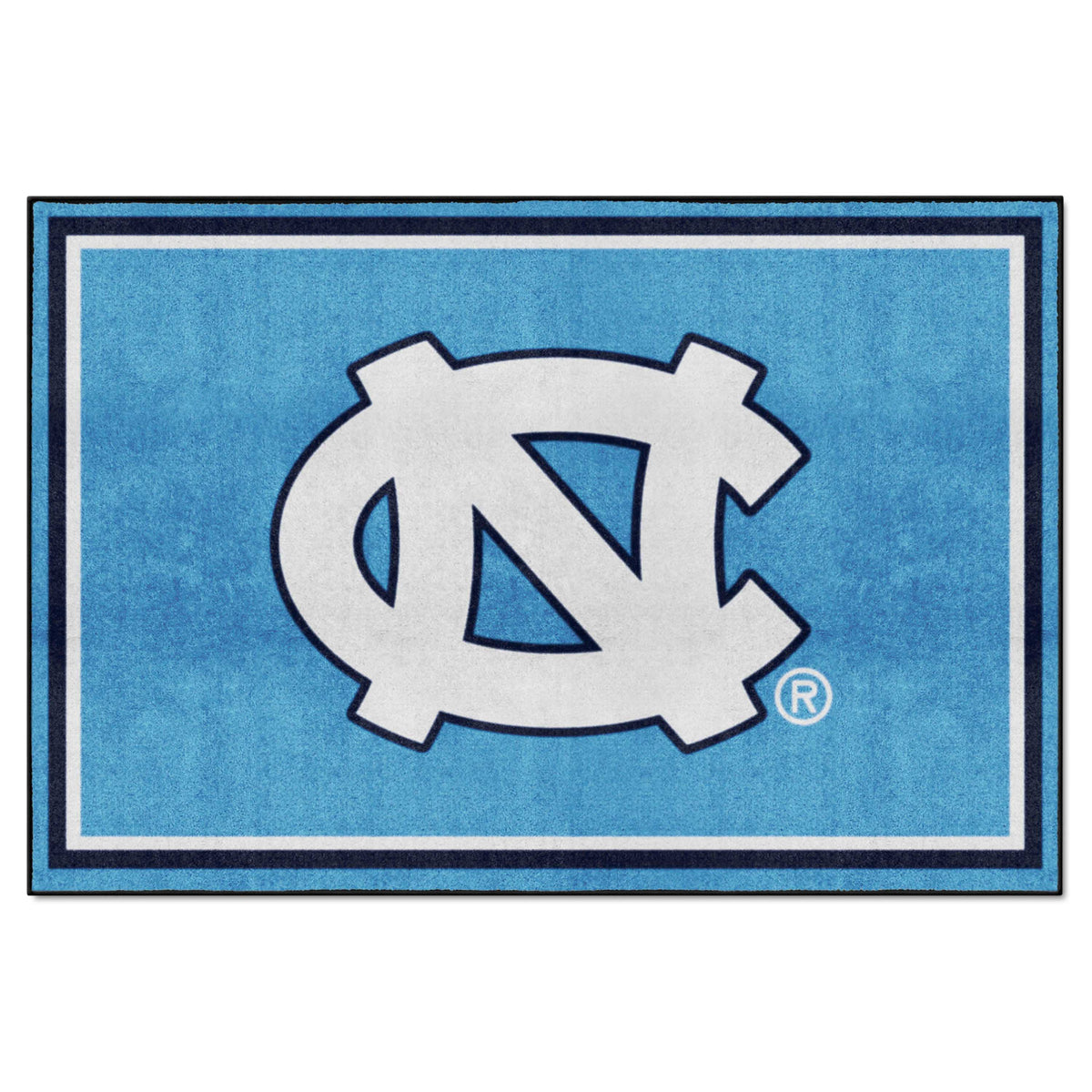 North Carolina Tar Heels 5x8 Rug with NC Logo