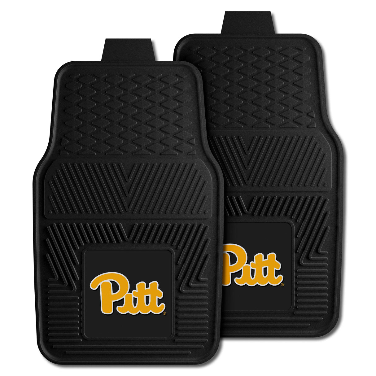 NCAA - 2pc Vinyl Car Mat Set