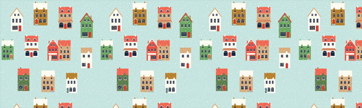 Winter Towns Vinyl Mat