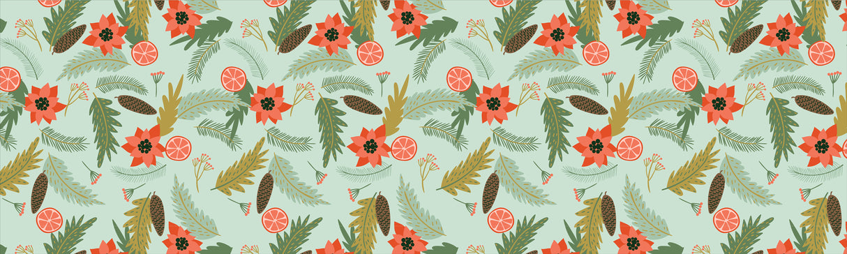 Holiday Pines Vinyl Mat