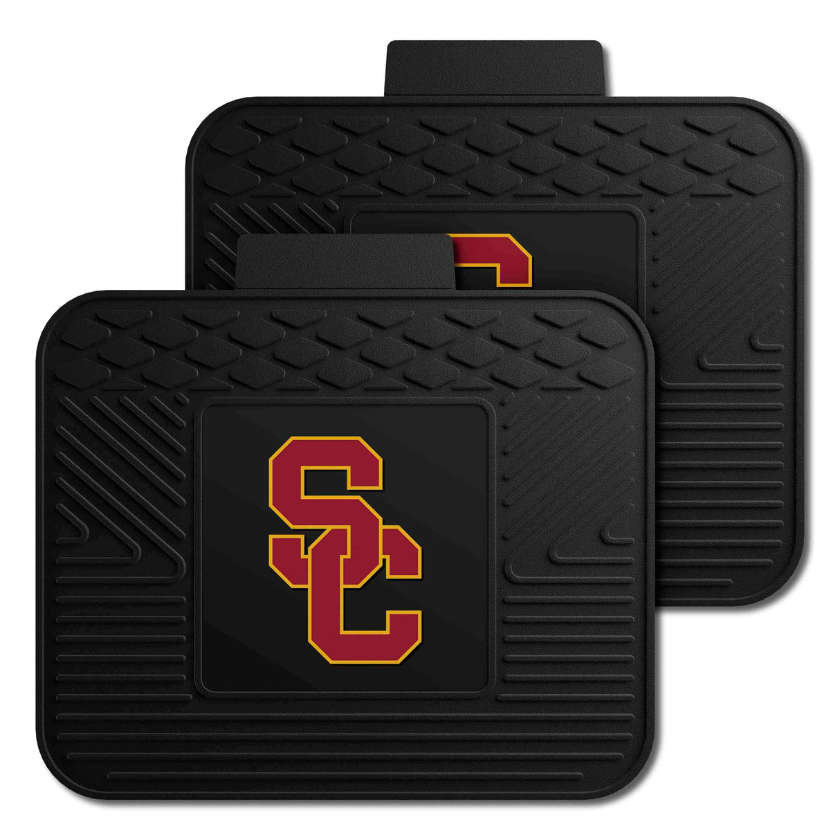 NCAA - 2pc Car Utility Mat Set 14x17
