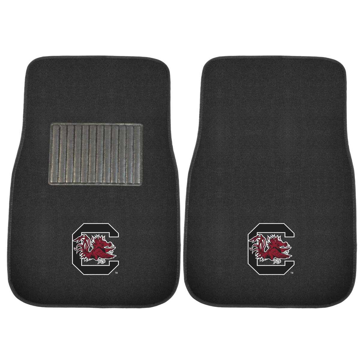 NCAA - 2pc Embroidered Car Mat Set