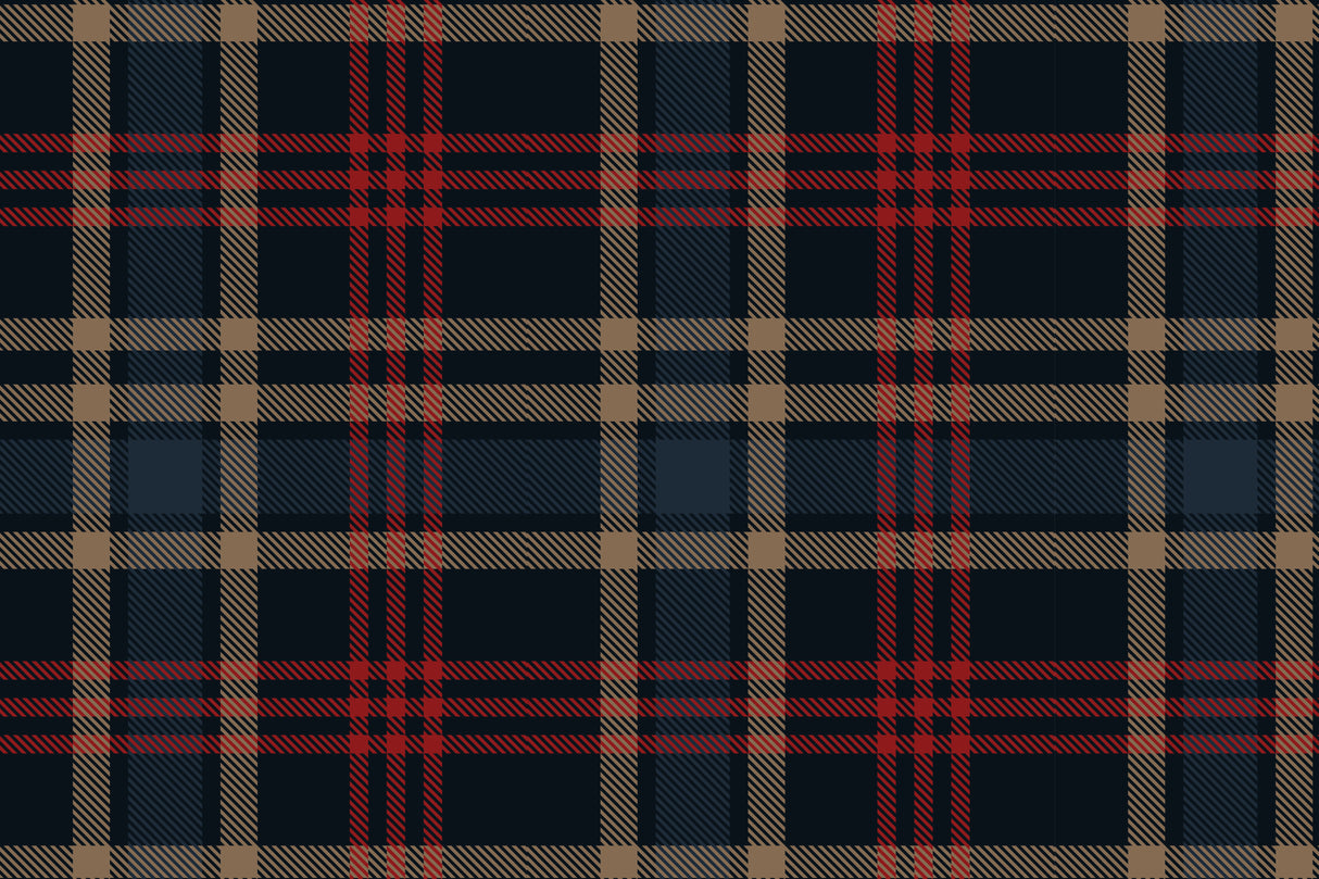 Plaid Vinyl Mat