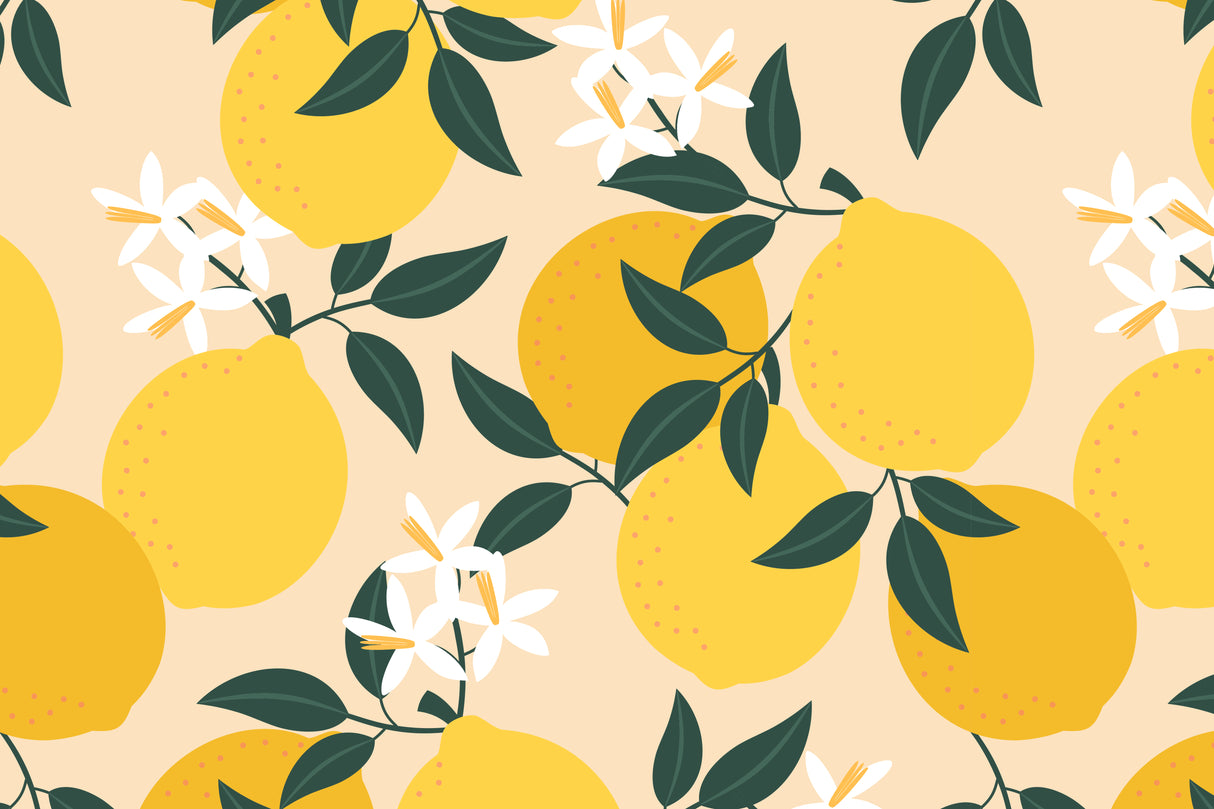 Lemons Vinyl Mat