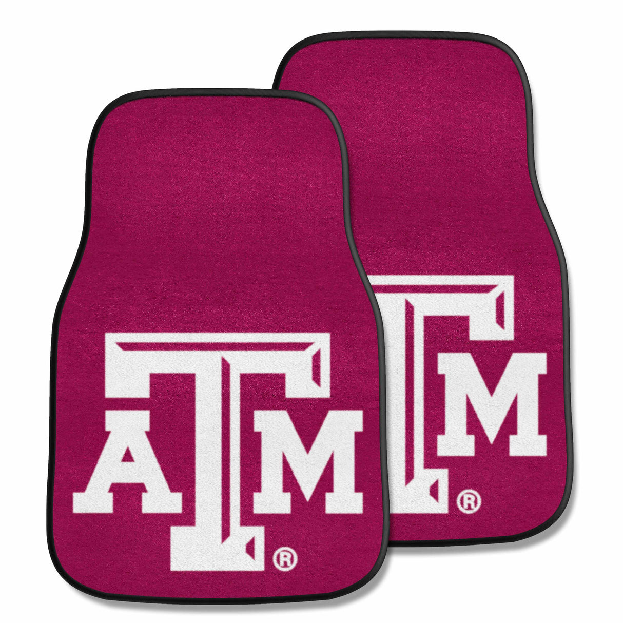 Texas A&M University 2-pc Carpet Car Mat Set