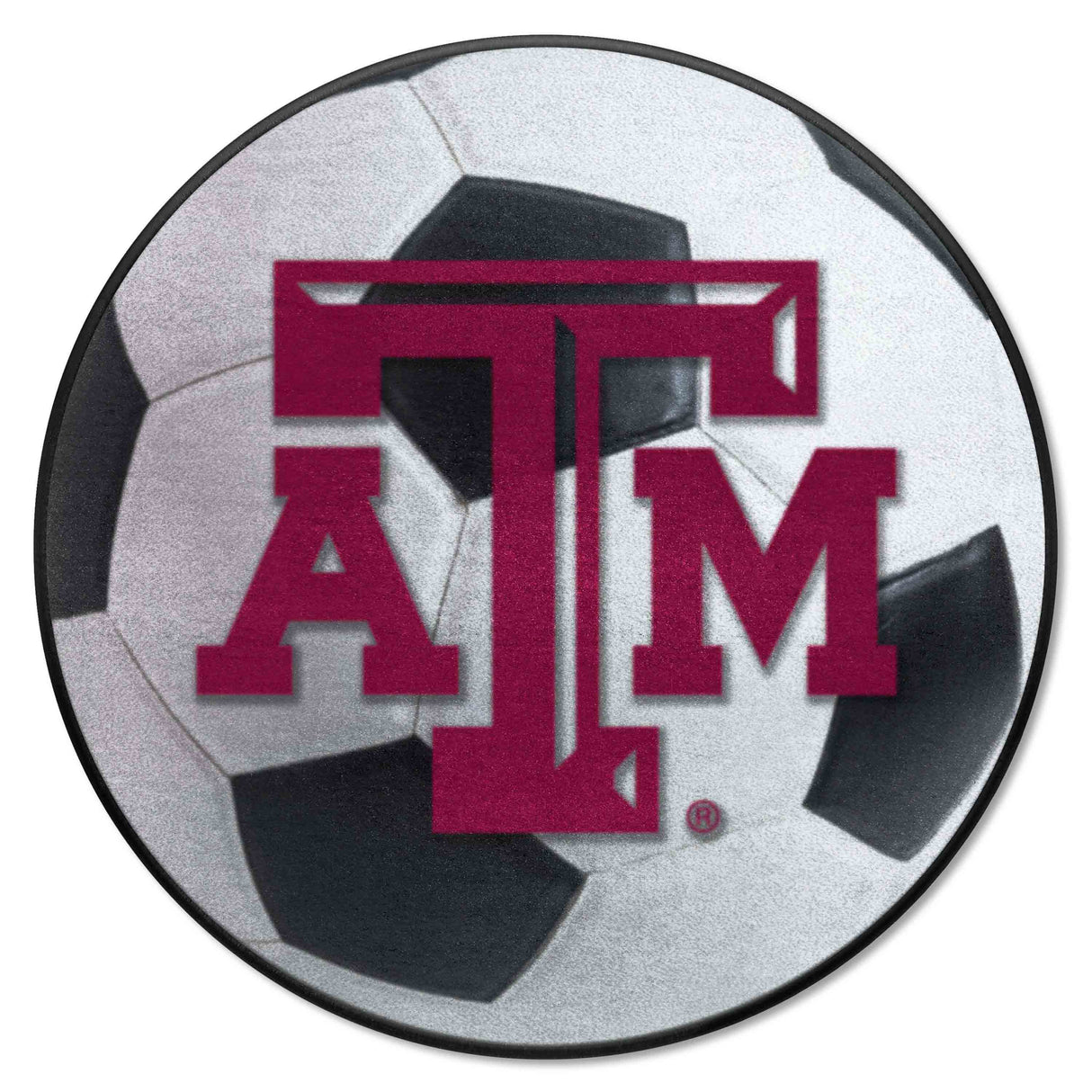 Texas A&M University Soccer Ball Mat