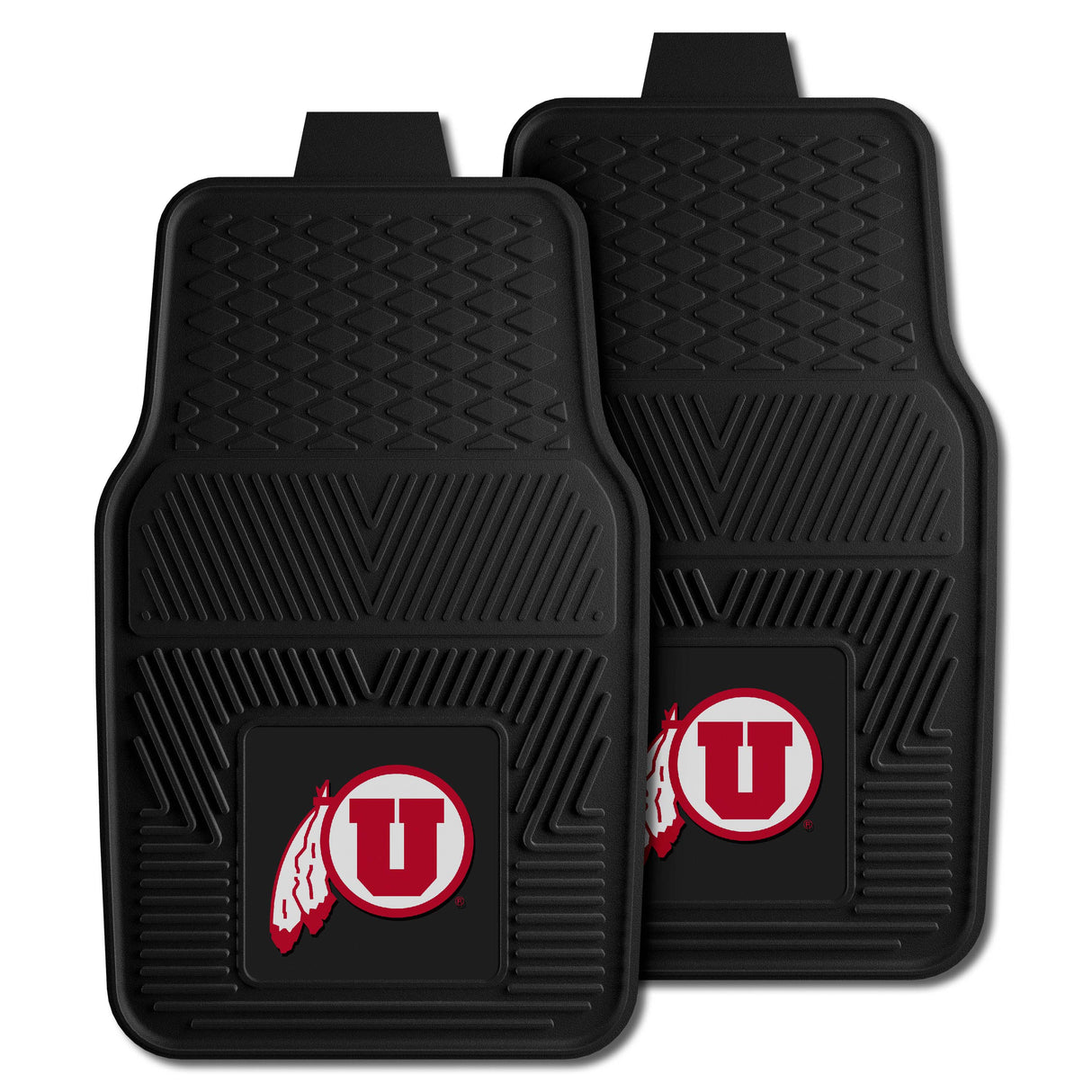 NCAA - 2pc Vinyl Car Mat Set