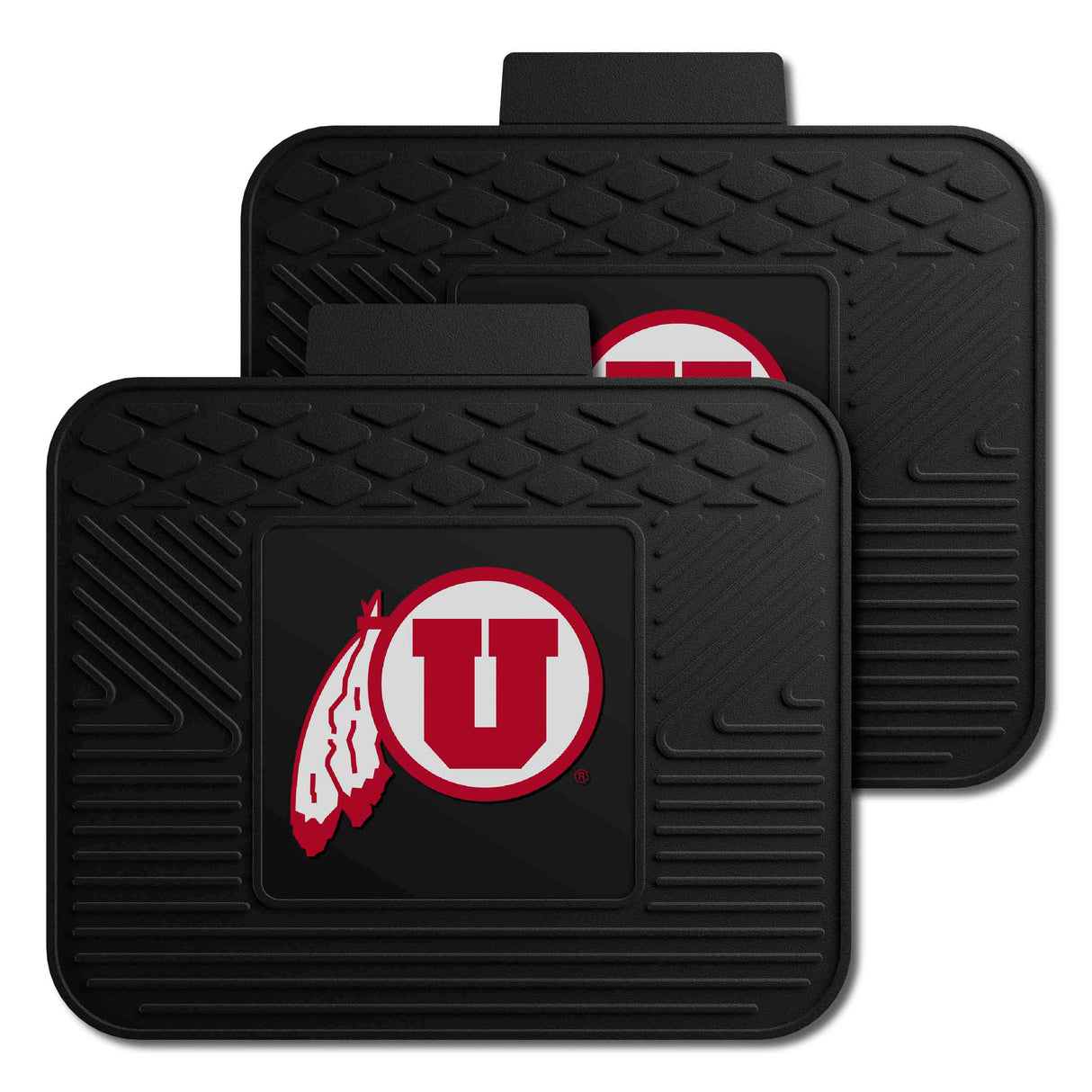 NCAA - 2pc Car Utility Mat Set 14x17