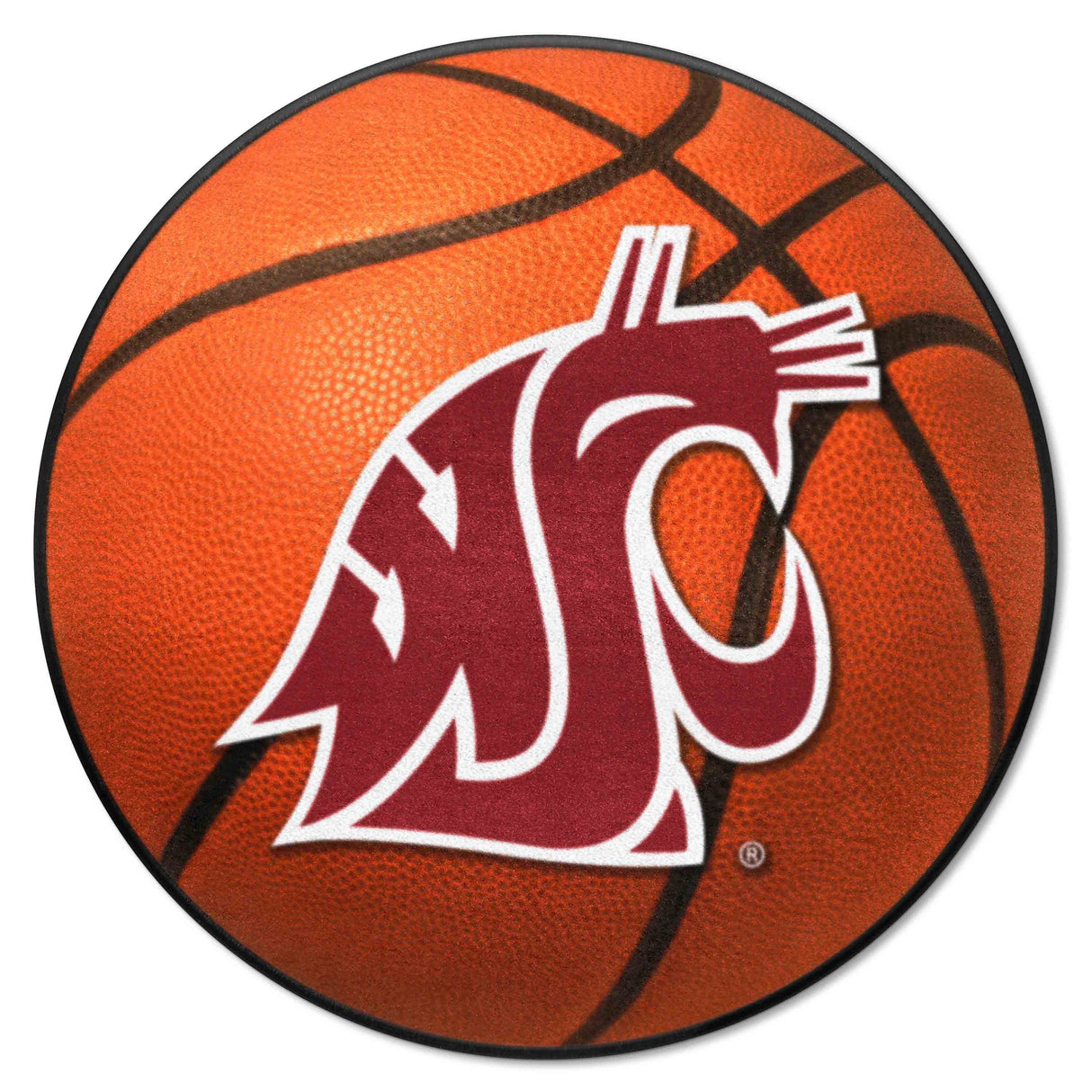 Washington State University Basketball Mat
