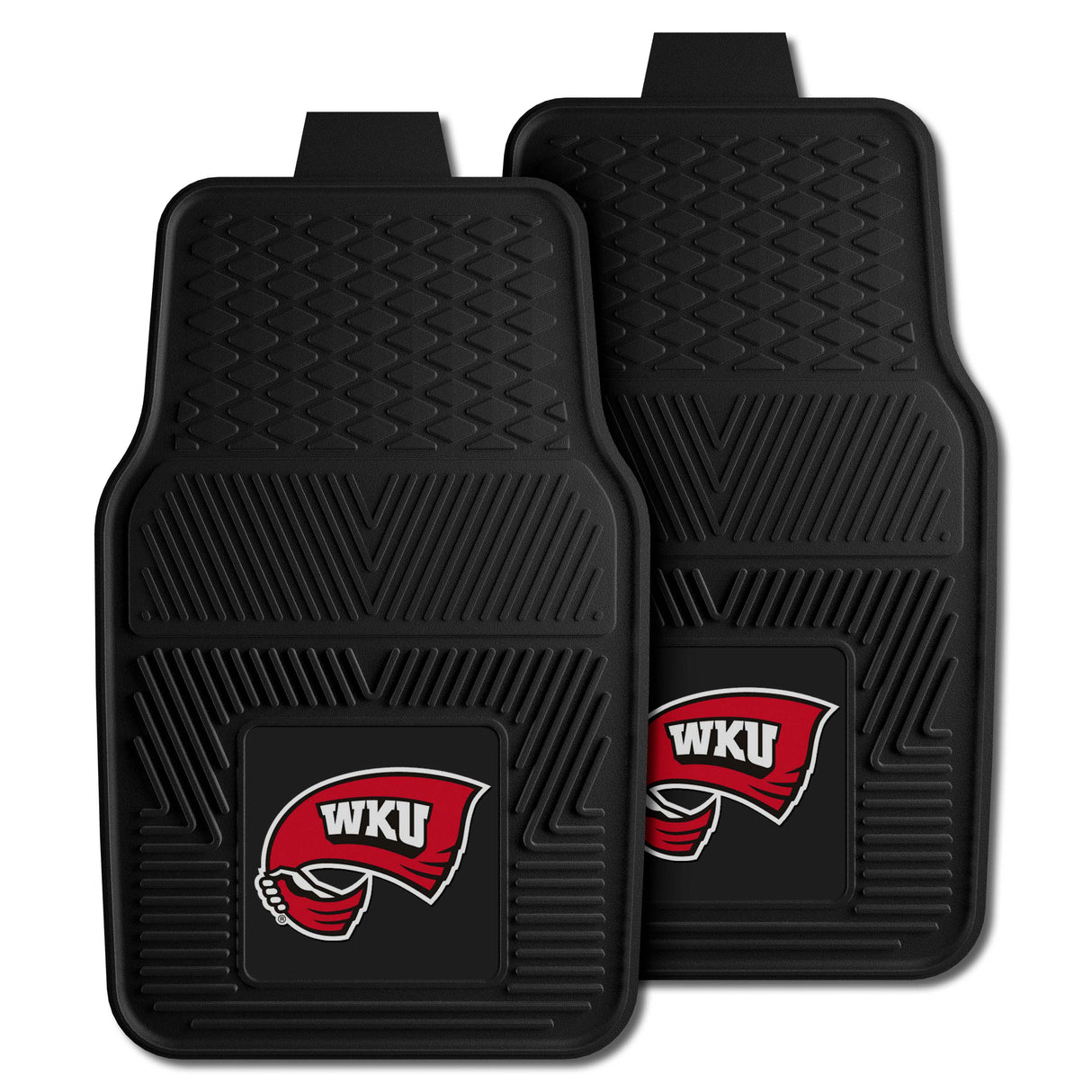 NCAA - 2pc Vinyl Car Mat Set