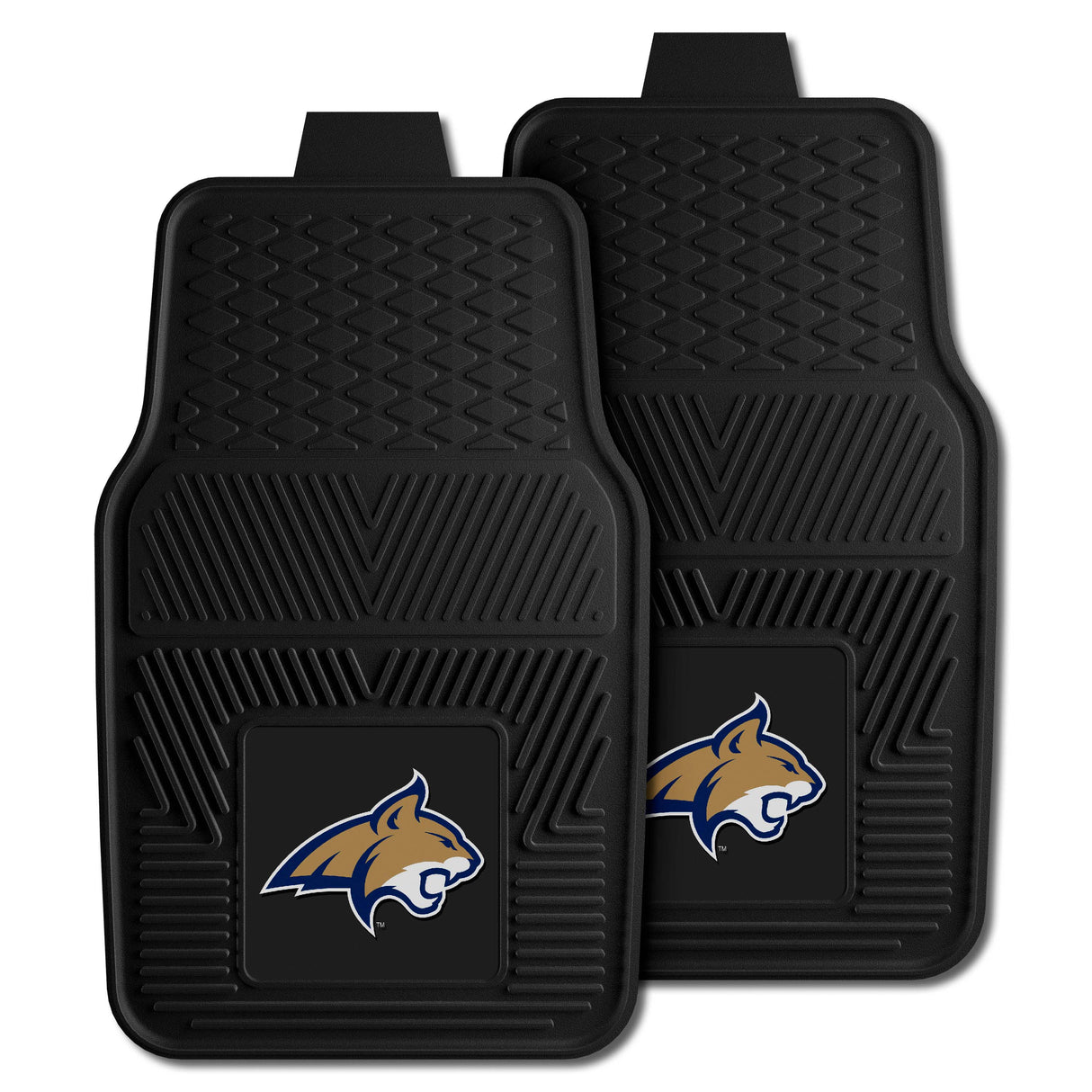 NCAA - 2pc Vinyl Car Mat Set