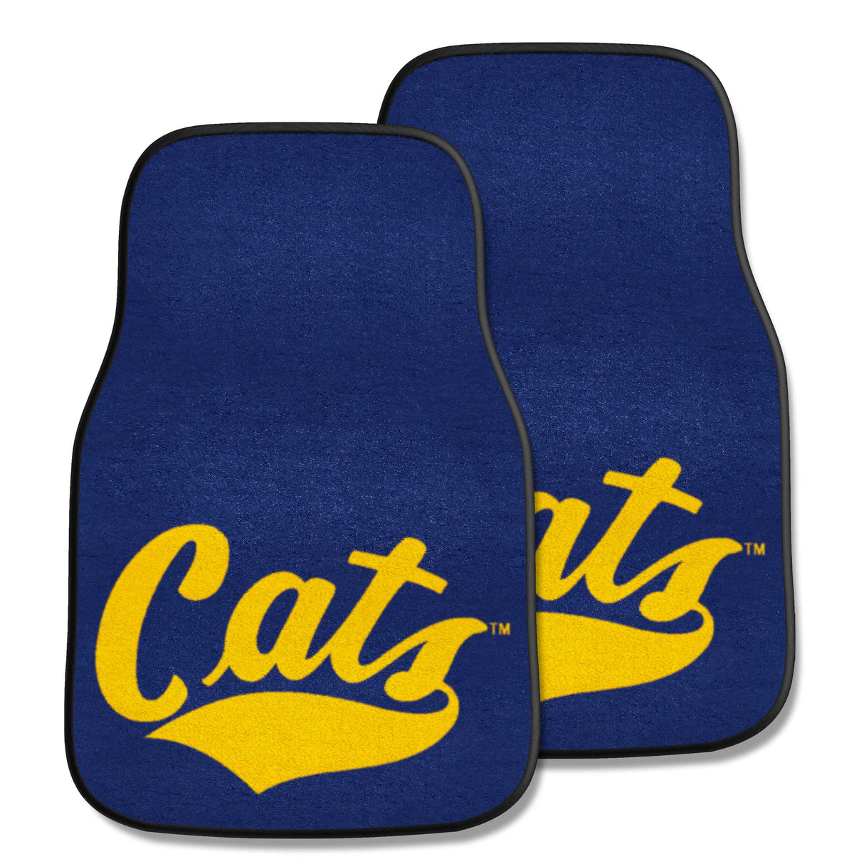 NCAA - 2pc Carpet Car Mat Set