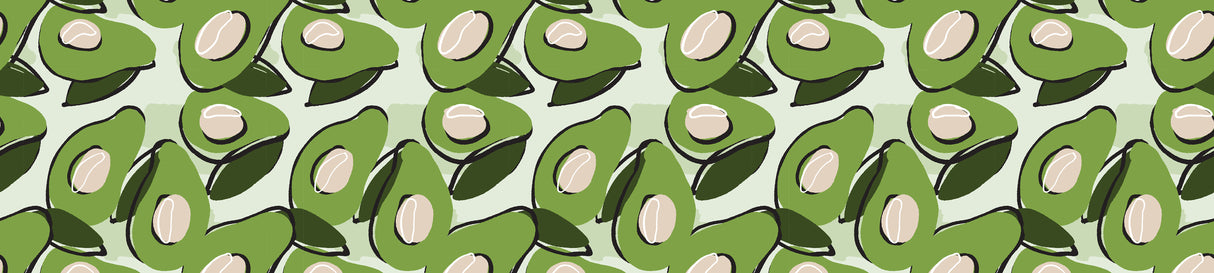 Avocados Dye Sub Rug