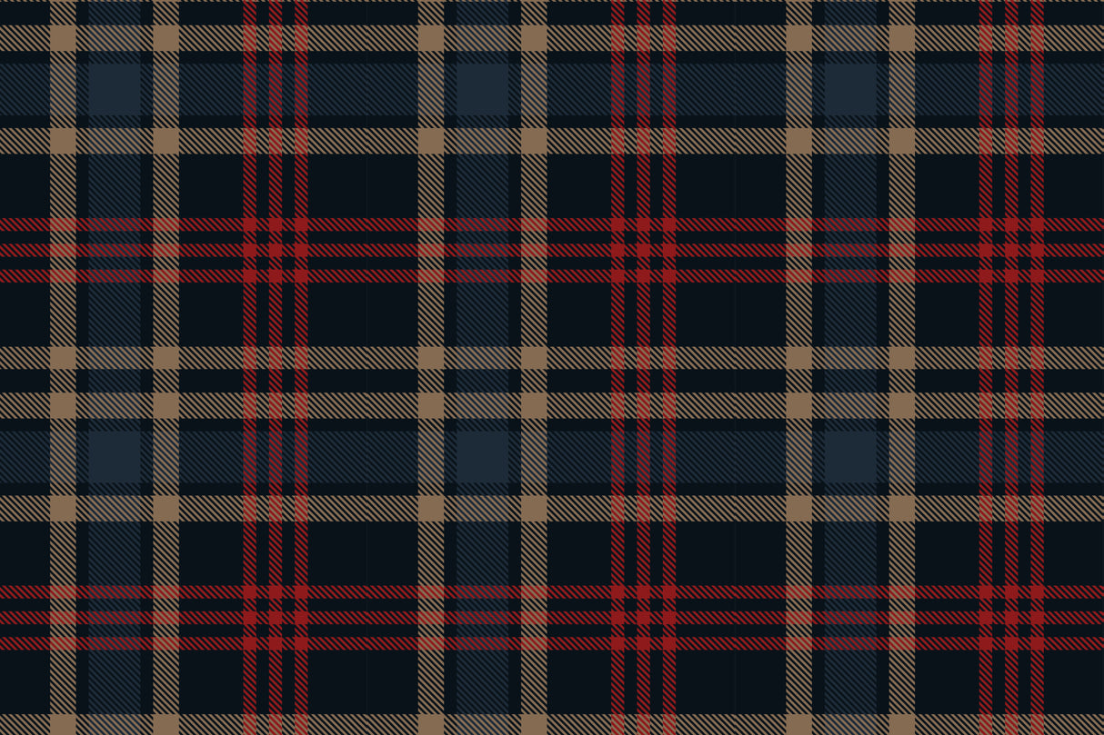 Plaid Vinyl Mat