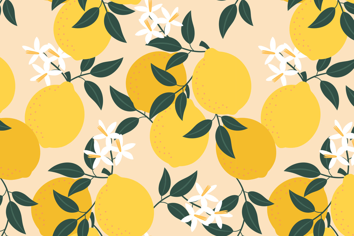Lemons Vinyl Mat