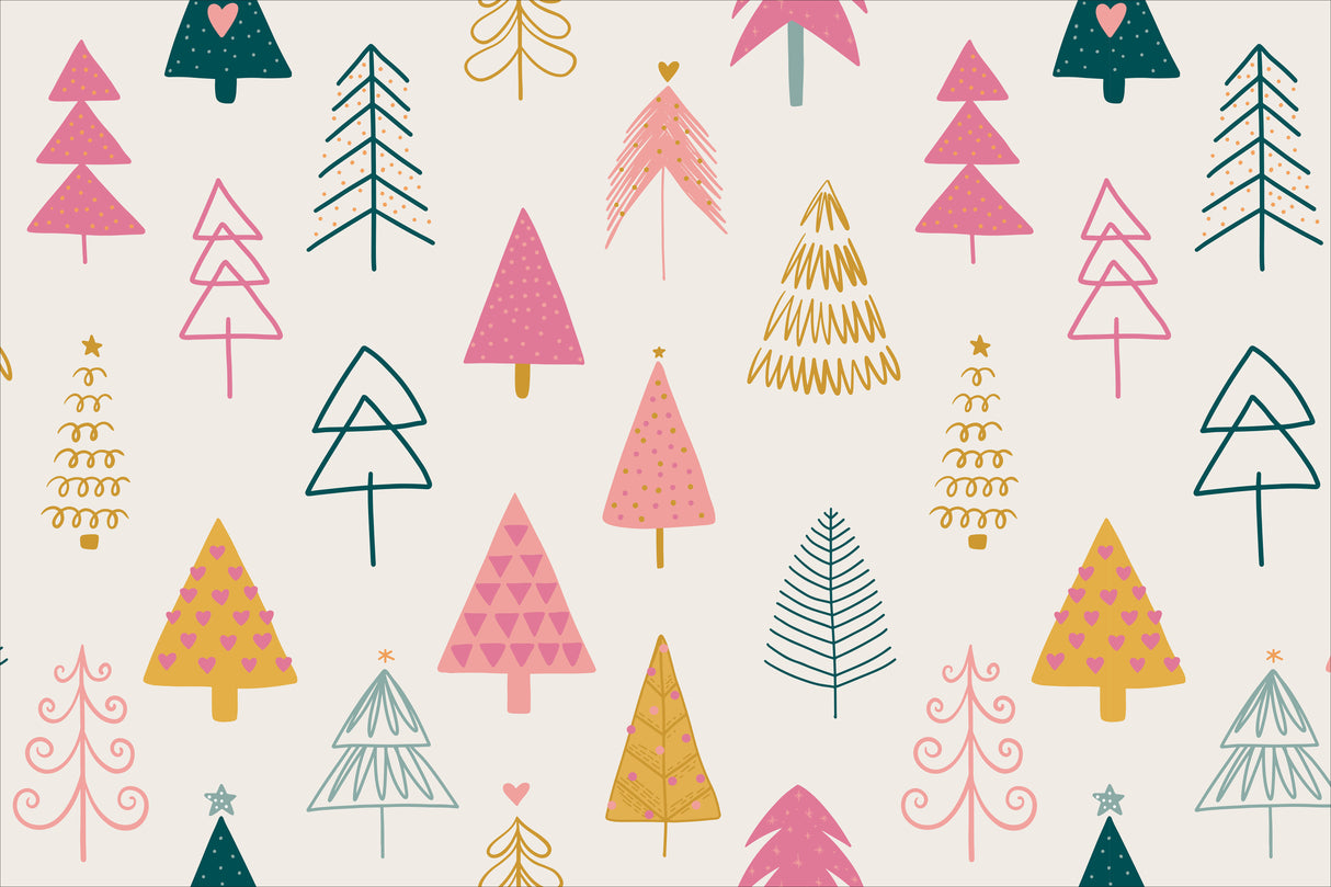 Whimsical Trees Memory Foam Bath Mat