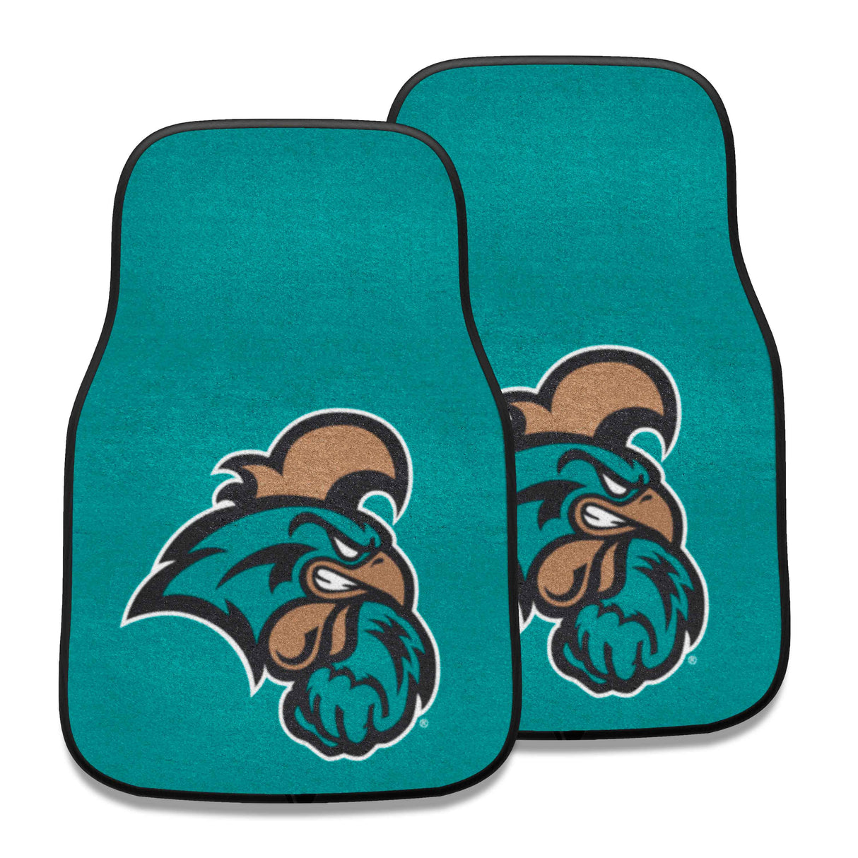 NCAA - 2pc Carpet Car Mat Set