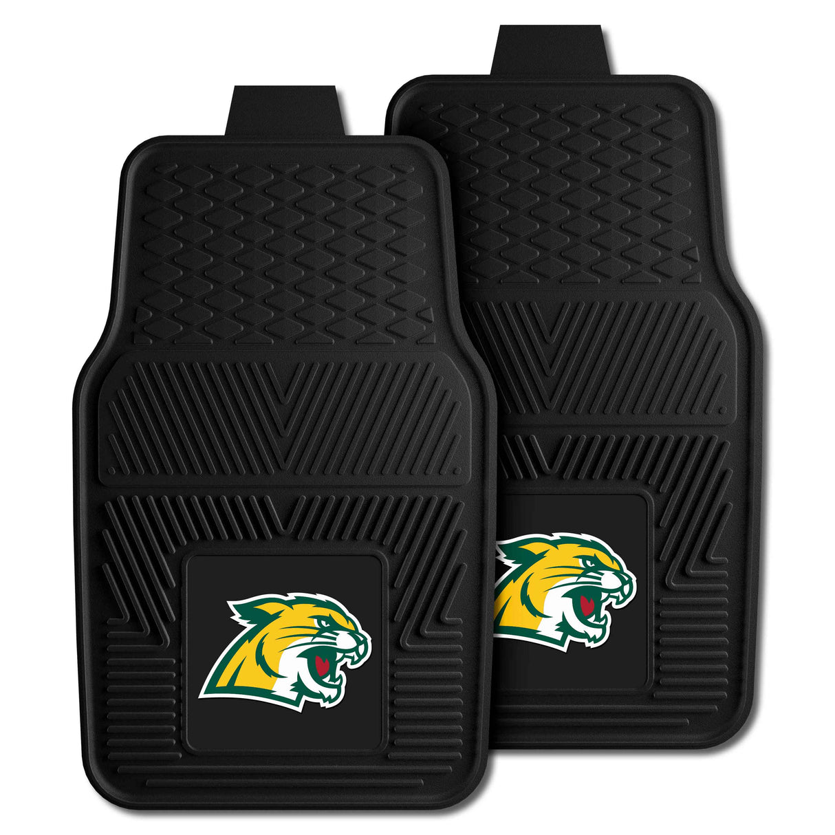 NCAA - 2pc Vinyl Car Mat Set