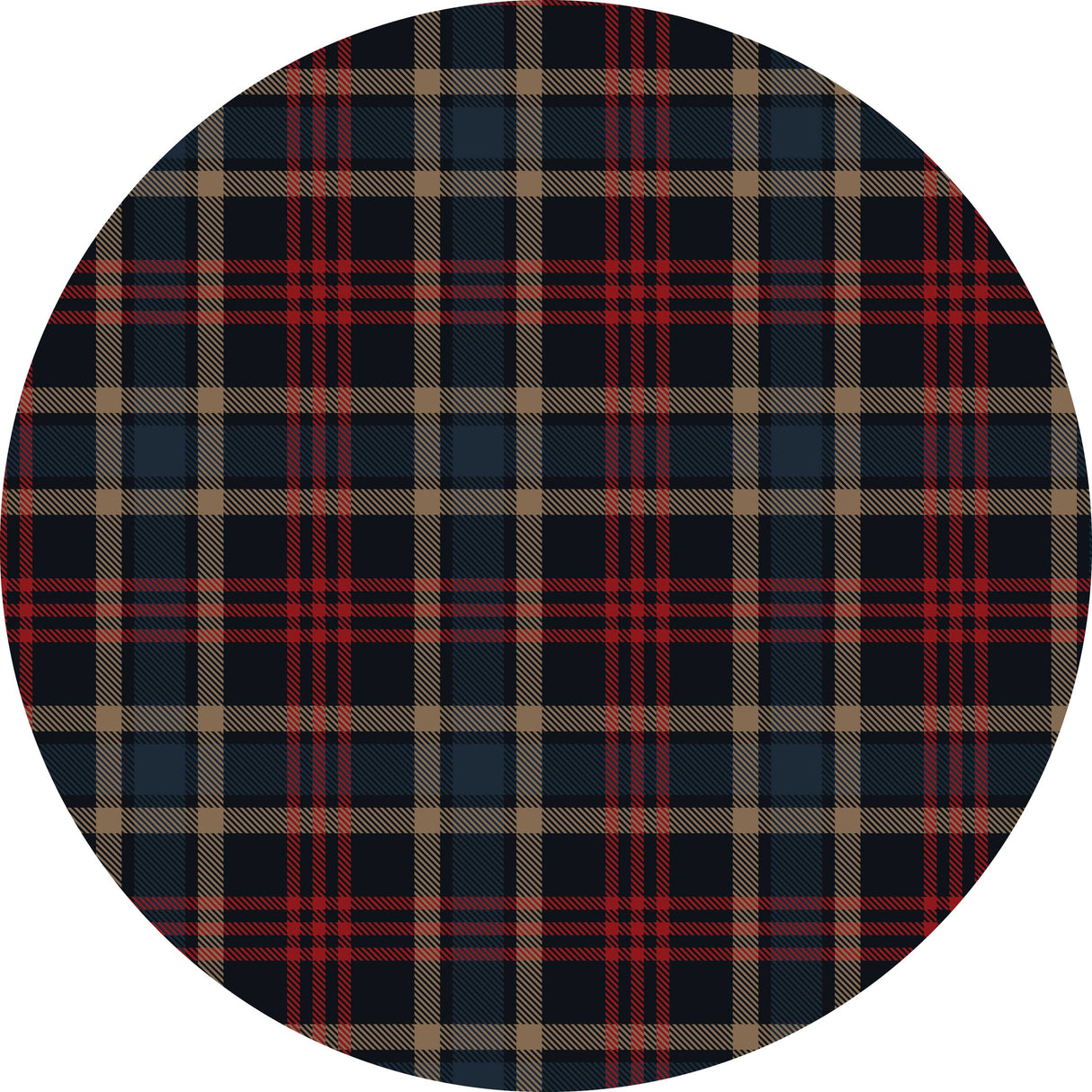 Plaid Vinyl Mat