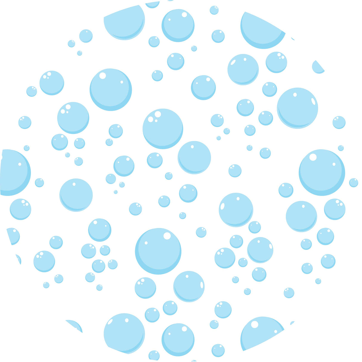 Bubbles Vinyl Mat