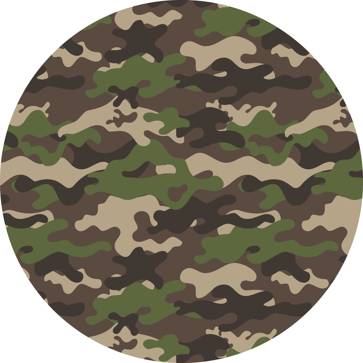 Camouflage Vinyl Mat