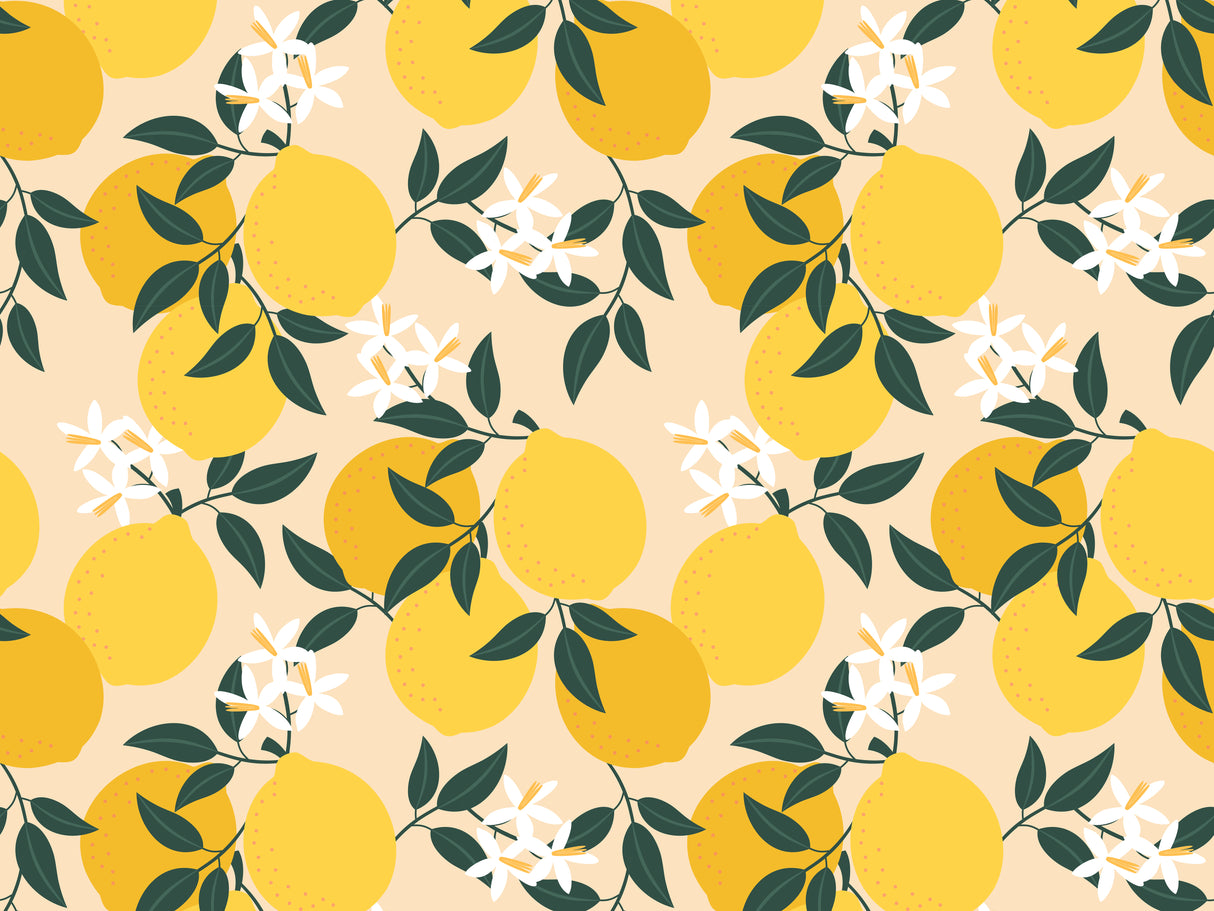 Lemons Vinyl Mat