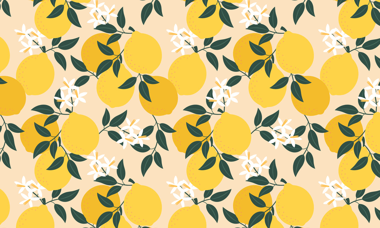 Lemons Vinyl Mat