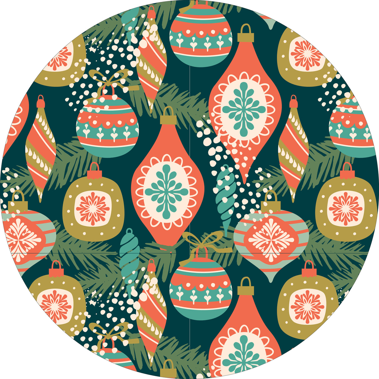 Ornament Vinyl Mat